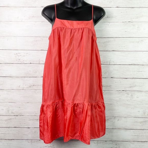 Zimmermann Dresses & Skirts - Zimmermann Silk Mini Sheath Dress in Coral Orange